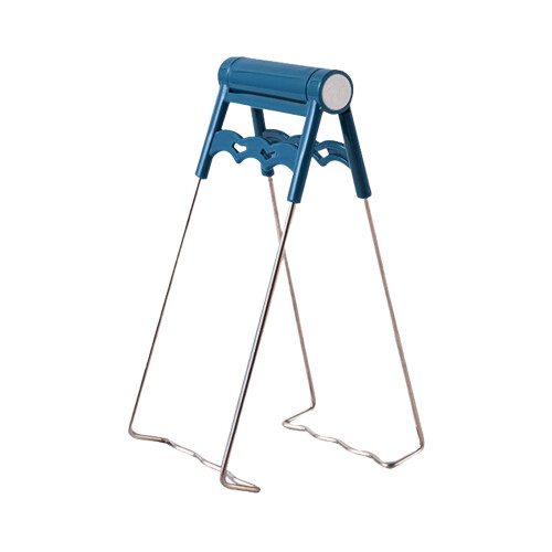 Lève-assiettes pliable en acier inoxydable – 1 unité