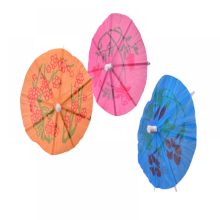 Umbrella flower label cocktail umbrella label snacks Western steak decorative fruit label small umbrella