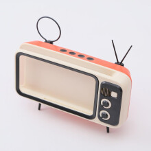 Mobiltelefonstativ Skrivbord Bärbar Liten TV Lazy Live Kreativ Laddande Bluetooth-högtalare