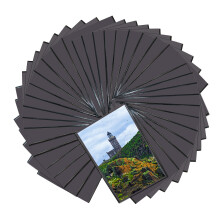 Cadre photo creux en PVC, autocollant pour réfrigérateur, photo murale d'étudiant, transparent, créatif, à faire soi-même, cadre photo