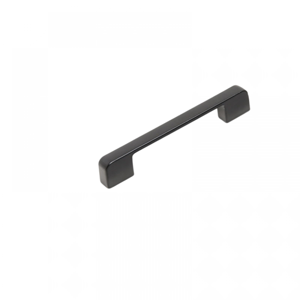 Aluminum Alloy Black Handle Modern Simple Wardrobe Cabinet Door Handle Single Hole Aluminum Alloy Door Handle 9362892515866