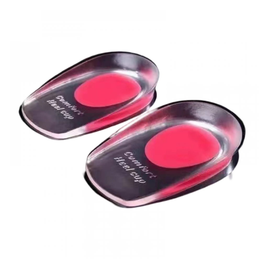 Heel pad silicone heel cup anti-foot pain insole bone spur heel shock-absorbing insole