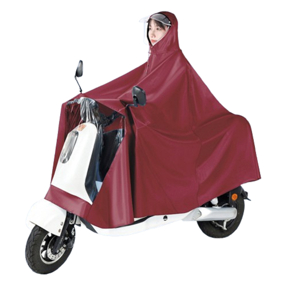 Electric Car Motorcycle Raincoat Outdoor Riding Thickened And Leftened Adult Full Body Rainstorm Poncho Battery Car 9362892521430