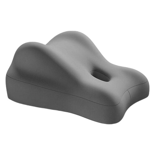 Butt Cushion Multifunctional Support Pillowcase Foam Pillow for Home (Dark Grey) 2