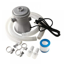 Swimming pool electric filter pump large pool water filter300gallon household pool cleaner circulating pump