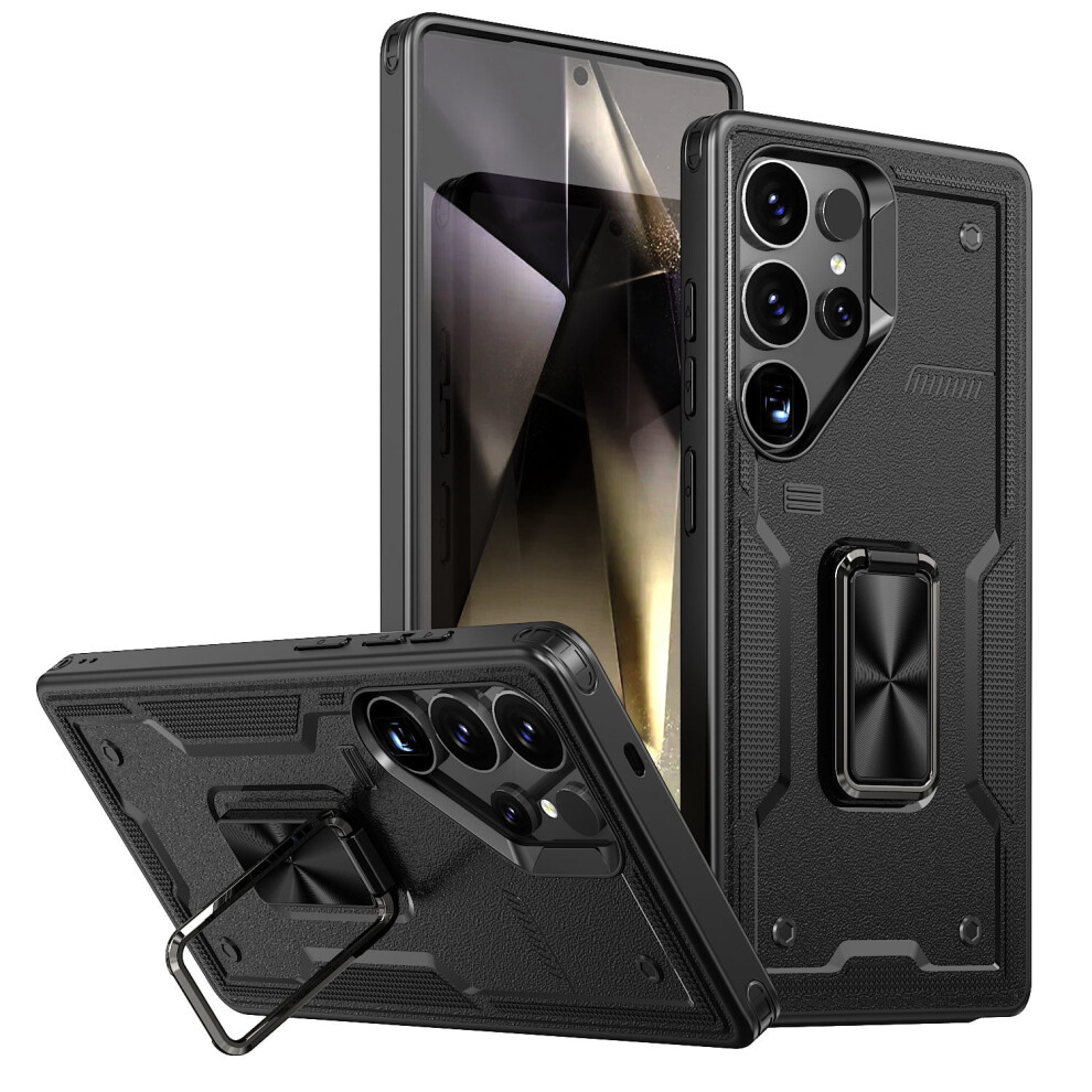 Shockproof Phone Case With Holder For Compatible With Samsung Galaxy S25 Ultra, S24 Ultra, S23 Ultra, S22 Ultra & More 9558830180931