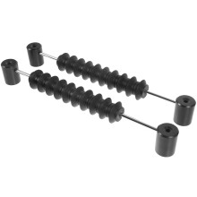 Foosball Table Score Counter Set, 2 Black Fibreboard Scorekeepers for Foosball Soccer Game Accessories