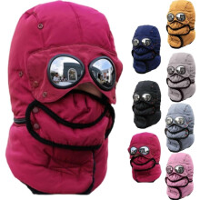 Vintervärmemössa med glasögon och avtagbar mask, 1-pack