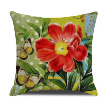 Housse de coussin à motif tournesol 45 x 45 cm (1 pièce)