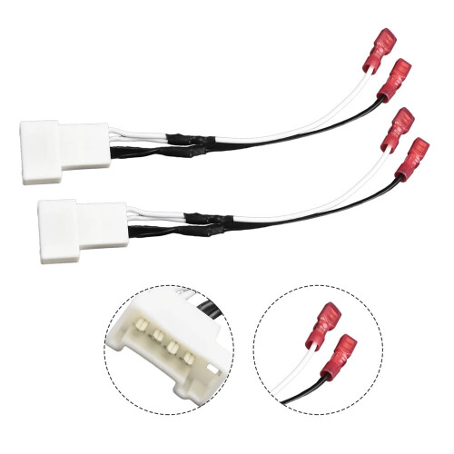 Dash Front Speaker Wire Harness Adapter for Toyota Tacoma