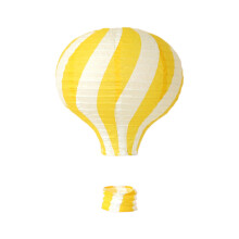 Hot Air Balloon Paper Lanterns Colorful 6-Pack