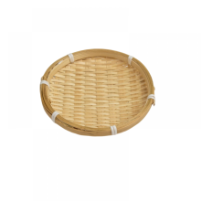 Petit panier en bambou pour sécher le thé, pelle à poussière en bambou tressée à la main, panier à goûter, mini-assiette de fruits secs,