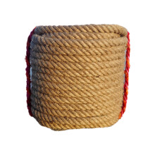 Juta kötél DIY kézzel készített dekoratív kenderkötél csomagoló kötél természetes színű retro vastagságú juta gyári ellátás