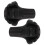 Pretyzoom cane tips replacement black plastic 2 pcs 1