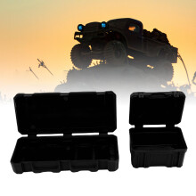 Hochsimulations-ABS RC-Auto Koffer & Werkzeugkasten Set, Schwarz