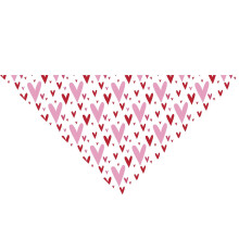 Serviette pour animaux de compagnie pour la Saint-Valentin, bavoir pour animaux de compagnie, serviette pour animaux de compagnie, bavoir pour chiens