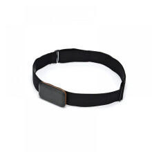 Inteligentní sportovní hrudní pás se senzorem tepové frekvence měkký pohodlný pásek s elastickou stuhou pro venkovní sporty s Bluetooth