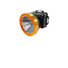 Lampe frontale LED à induction, rechargeable, avec batterie au lithium longue durée, lumière puissante et ultra-brillante, étanche, fixée sur la