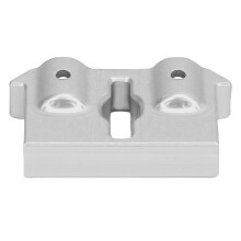 Aluminium RC-Vorderstoßstangenhalterung für Ascent 18 1/18 Skala Silber