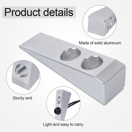 Multi Purpose Aluminum Wheel Block And Equipment Support With 1