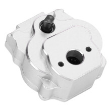 24:1 CNC Aluminium Komplettes Getriebe für 1/18 RC Crawler Silber