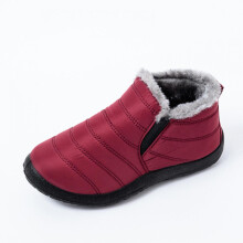 Botas de nieve de tela tipo paraguas ligeras, cálidas y antideslizantes, de 35 a 47 pulgadas, de PU.