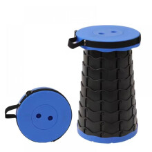 Sgabello pieghevole portatile da esterno, sedia pieghevole in plastica, sedia da viaggio per code, sgabello da pesca, sgabello telescopico regolabile.