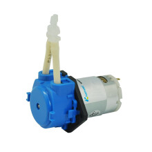 Pompă peristaltică Kamoer, 5,2–90 ml/min, 24 V, pompă dozatoare cu debit reglabil pentru acvariu/laborator – compatibilă cu NKP-DA-B08B