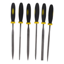Wood File Tool Rasp Set 6 Pieces Black Steel