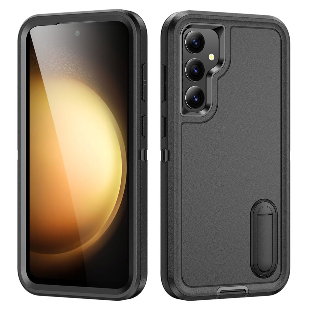 Compatible With Samsung Galaxy S23 Fe 5G Case Â Shockproof, Dustproof, Drop-Proof Military-Grade Rugged Cover With Built-In Kickstand 9485826573449