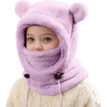 Beanie Hat with Scarf and Mask Set for Kids