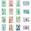 Halloween Stencil Set Plastic Drawing Templates 16 Sheets 1
