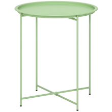Mesa Auxiliar Exterior Verde 46 x 46 x 53 cm