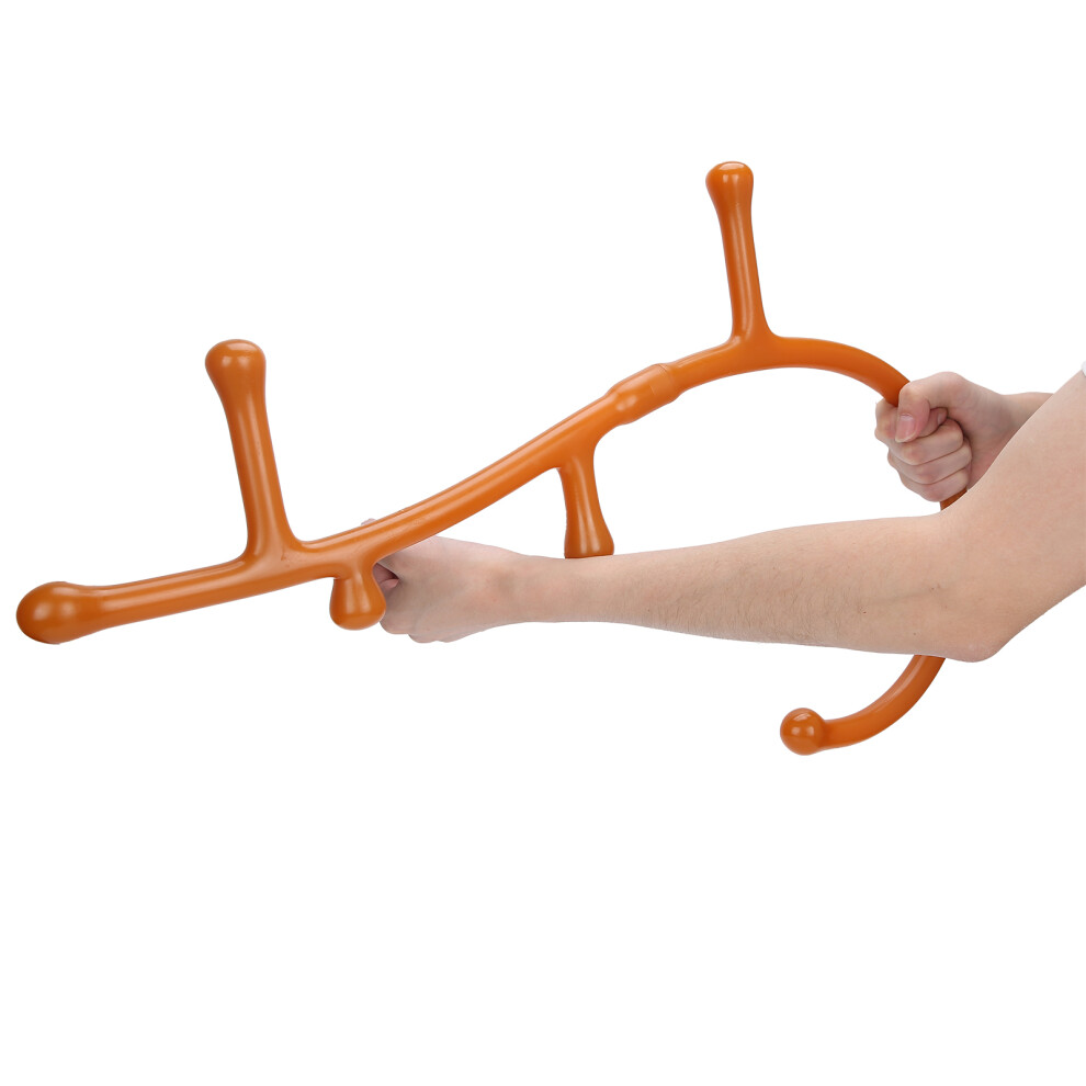 Trigger Point Back Massager for Pain Relief Handheld Cane Massage Stick