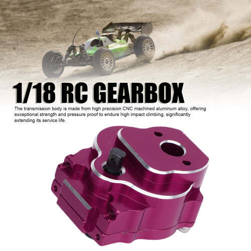 24:1 Getriebe 1/18 CNC-Aluminium Lila 2