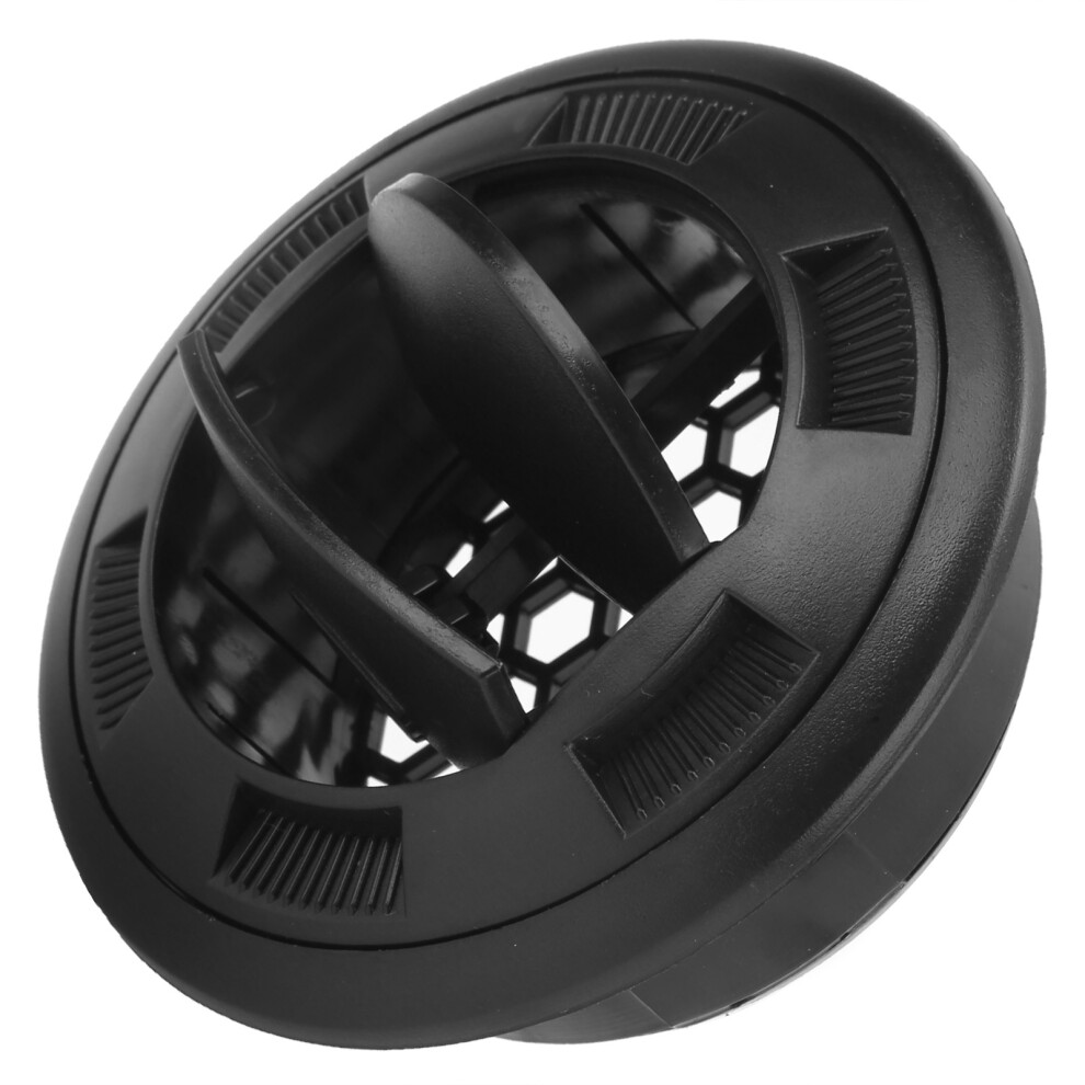 Bus Rv Air Conditioner Outlet 100/75Mm Round Grille For Electric Vehicles Black 4991391671398