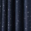 Blackout Tie-Up Shade Curtains Star Pattern Thermal 3
