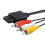 AV Audio Video Adapter Cable for SNES Super NES N64 3