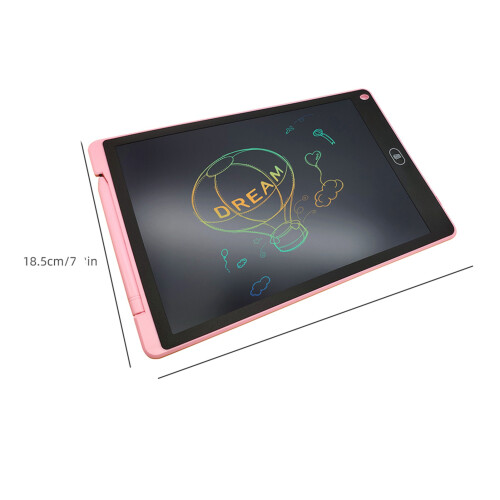 12 Inch LCD Drawing Tablet Erasable Digital Writing Board Color Screen with Lock Button 1