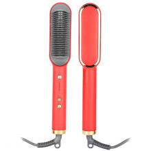 Fast Heating Hair Straightener Comb, 45W, Red, 27x5cm