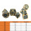 Compact 7pc Table Game Dice Kit 2