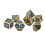 Compact 7pc Table Game Dice Kit 17