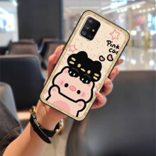 Silicone Phone Case Compatible with Samsung Galaxy A71 5G/A Quantum – Dust-Resistant, Shockproof, Full-Body Protection with Graffiti Animal Design