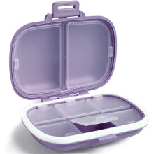Easter Decorations Home Essentials Travel Organizer 1 Pack 8 Compartments Daily Case Small Box for Pocket Purse Portable Container Organizer