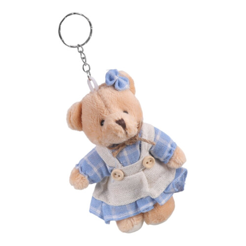 Plush Bear Keychain for Women's Bags and Backpacks