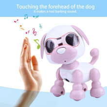 Educational Gift, Smart Dog,Robot Dog Pet Toy Smart Kids Interactive Walking Sound Puppy LED Record Educational Gift