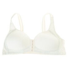 Front Closure Push Up Bra Cotton Comfort Wireless Lift Support Daily Wear Multiple Colors Women's Support Bra Easy Clasp