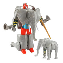 Robô Transformável Guepardo Branco, Brinquedo Infantil de Simulação Animal, Figura de Ação de Plástico para Meninos, Presente de Aniversário,