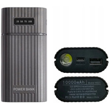 22W mobilný napájací zdroj s USB-C nabíjačkou 10000mAh 18650 18700 20700 21700