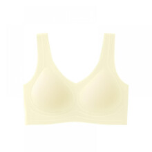 Latex voedingsbeha zonder beugels, zachte, naadloze, comfortabele sportonderkleding voor vrouwen.